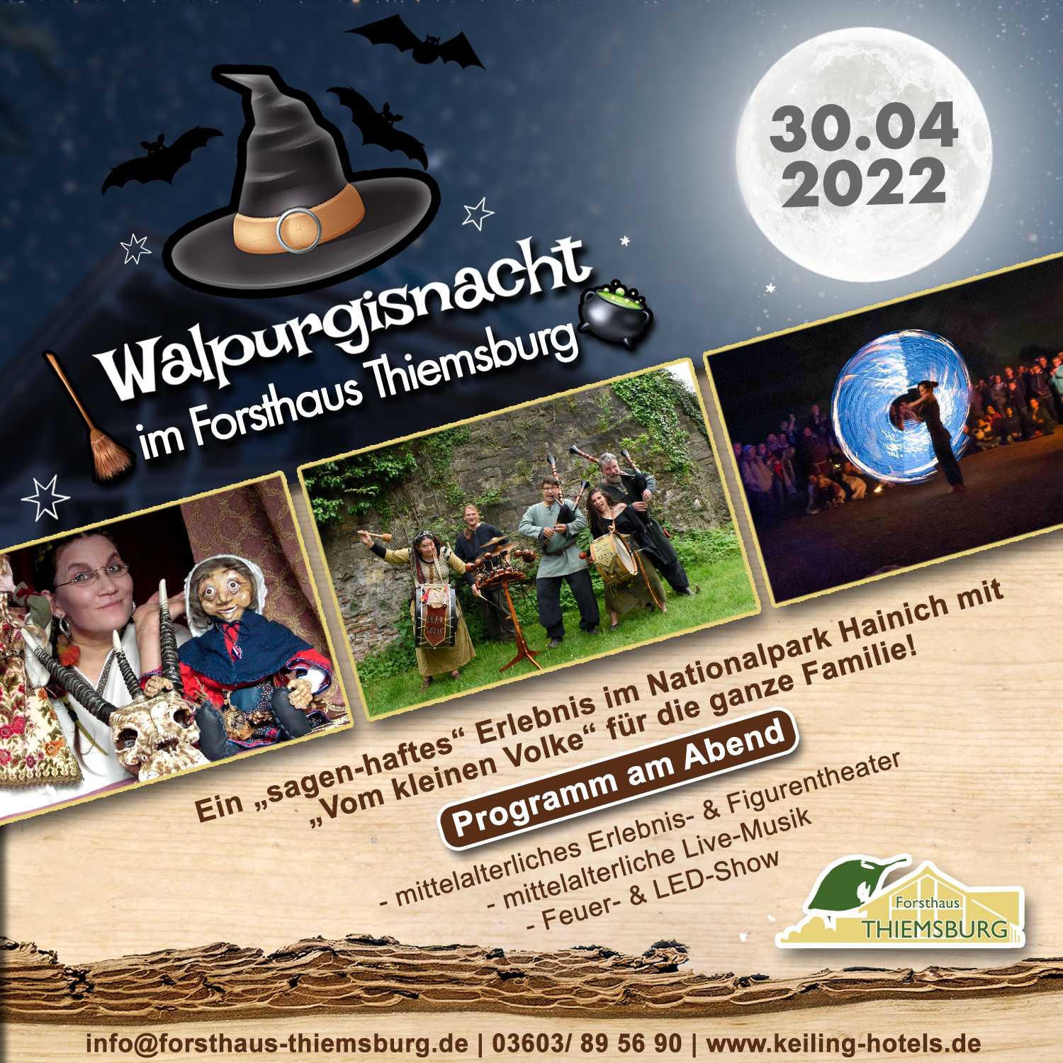 Walpurgisnacht im Nationalpark Hainich